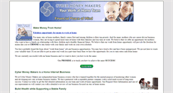 Desktop Screenshot of cybermoneymakers.com
